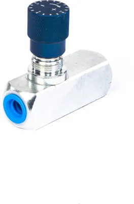 Produktbild von Hydraulik Drosselrückschlagventil einseitig Gr. 1/4" 3/8" 1/2" bis 530 Bar3/8"