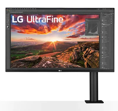 Produktbild von LG 32UN880-B Ergo Monitor - IPS, 4K-UHD, Pivot, Höhenverstellung