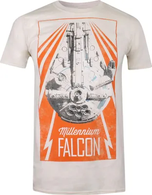 Produktbild von Star Wars - "Millennium Falcon" T-Shirt für Herren TV340 (M) (Natürlich)