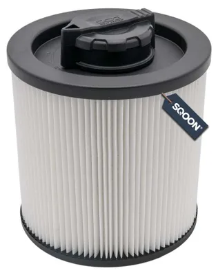 Productafbeelding van SQOON® Cilinderfilter Geschikt voor DeWalt 23–61L Stofzuigers – Vervangt DXVC6910