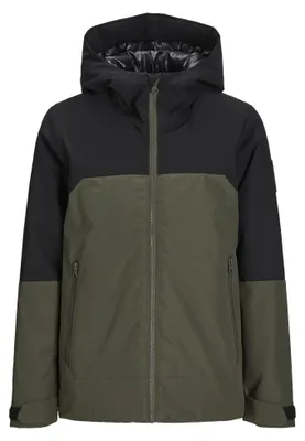Produktbild von Jack & Jones 12262347_1646_1131029_122, Feldjacke, Uni, Erwachsener, Reißverschluss, Polyester, Grün