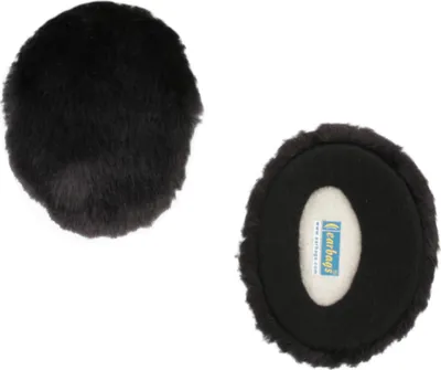 Produktbild von (( earbags | FASHION Ohrenwärmer , Fell schwarz, S