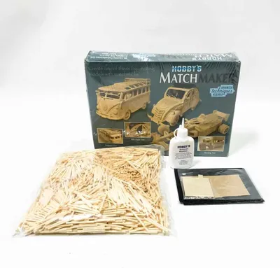 Produktbild von SM Streichholz-Set – Citroen 2CV Replica – Oldtimer