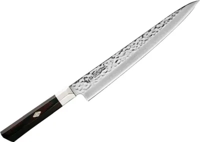 Imagen del producto de Mcusta Zanmai Cuchillos Supreme Hammered Sujihiki, MP214200