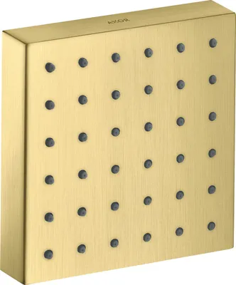 Produktbild von Brausemodul AXOR STARCK SHOWERCOLLECTION DN 15, 12x12 brushed brass brushed brass