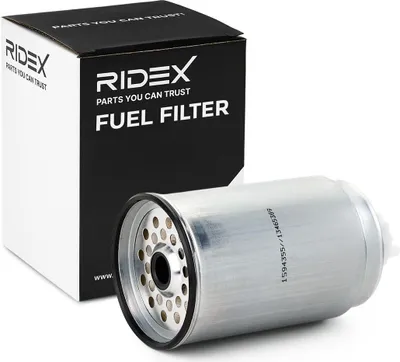 Produktbild von Kraftstofffilter RIDEX 9F0175 Dieselfilter für FORD TRANSIT MK-5 Bus (E) Leitungsfilter