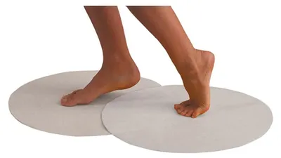 50 Solarium-Matten, 35 cm Durchmesser, für Solarien