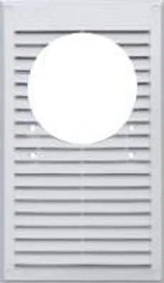 Image de Grille Pour Hotte 175*295Mm Fi120Mm Blanc