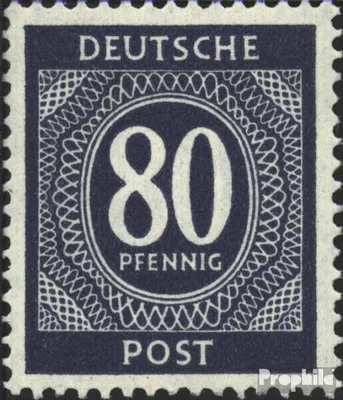 Produktbild von Briefmarken Alliierte Bes.-Gem.Ausg. 1946 Mi 935b mit Befund postfrisch I. Kontrollratsausgabe