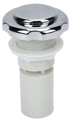 Zdjęcie produktu dla 3/4 cala – duży okrągły regulator przepływu do wanny z hydromasażem, wykonany z PVC