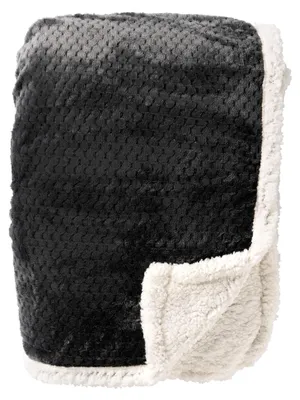 Produktbild von Dutch Decor Wohndecke Sherpa-Fleece Cody 150x200 cm Schwarz