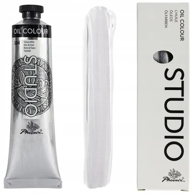 Zdjęcie produktu dla Farba olejna 120ml - Titanium White - 104