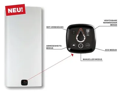 Image de Chauffe-eau Austria Email EWH Digital 100-E, 100 l, 2,2 kW, Wi-Fi, 1 unité