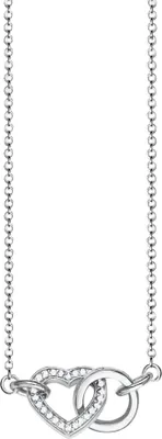 Produktbild von THOMAS SABO Collier "Herz" Silber Zirkonia KE1643-051-14