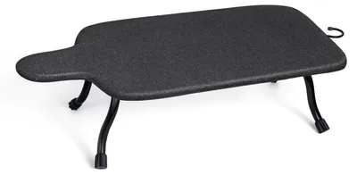 Produktbild von Platzsparendes Bügelbrett - Hitzebeständige Abdeckung - Klappbare Beine - 77 x 40 cm