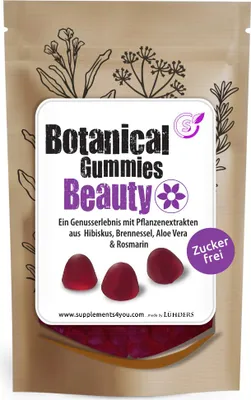 Produktbild von Botanical Beauty Gummies - Zuckerfrei
