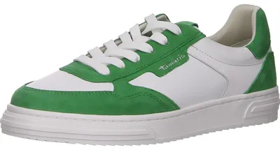 Produktbild von Tamaris Sporthalbschuhe Formsohle modisch in weiss/weiss kombi, Gr. 40