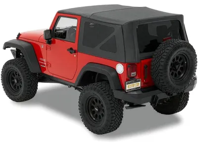 Zdjęcie produktu dla Supertop NX Factory Style Bestop Schwarz Softtop Verdeck Jeep Wrangler JK 07-18