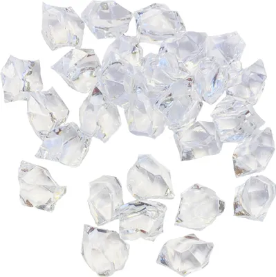 Produktbild von Dekoeis, Deko Eiswürfel 30 mm, 1000g, Natur, klar