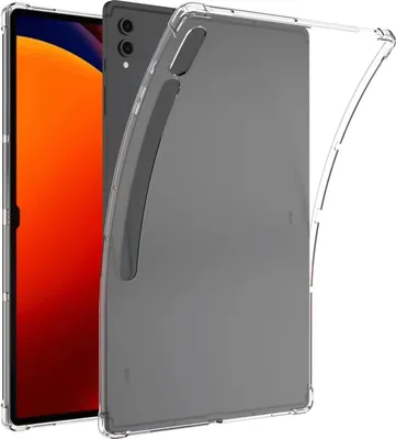 Produktbild von Hülle Samsung Galaxy Tab S10+, Galaxy Tab S9 FE+, Galaxy Tab S9+ Schutzhülle - Cazy - Transparant