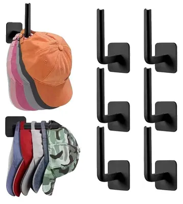 Obrázek produktu pro Hák, úsporný design, snadná instalace, 6 kusů