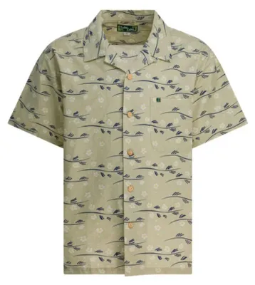 Image de Montbell chemise homme beige coton et bambou manches courtes - XL