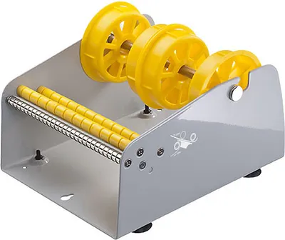 Produktbild von Labelident, ALB-616, Tisch/Wand Etikettenspender grau,