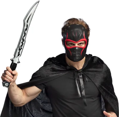 Produktbild von Set Ninja-Kämpfer Maske und Schwert