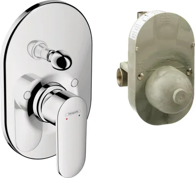 Produktbild von Hansgrohe Vernis Blend Inbouw Badmengkraan Chroom