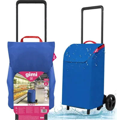 Immagine prodotto di Carrello Spesa 40 Litri "Easy" - Blu