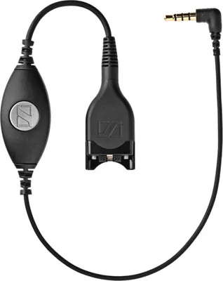 Immagine prodotto di Sennheiser Cmb 01 Ctrl Cavo Adattatore Da Quick Disconnect Qd A 3,5mm Jack