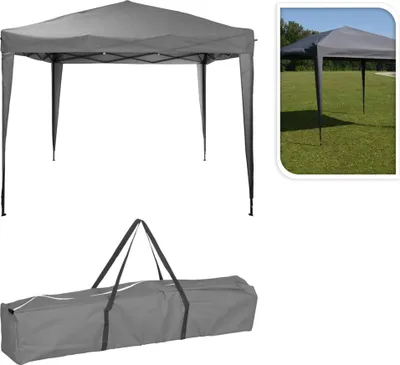 Produktbild von Partytent vouwbaar 300xh250cm grijs