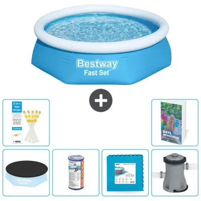 Obrázek produktu pro Bestway Fast Set kulatý – 244 x 61 cm – 7dílný S146