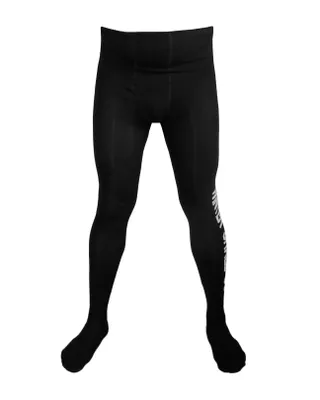 Produktbild von Herrenstrumpfhosen aus Baumwolle Winter Schwarz-Weiß Größe 46-48