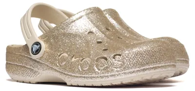 Image de Crocs Baya Glitter, modèle sabot, référence 207015-11S