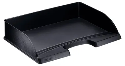 Image de Leitz 5218-00-95 5218 Corbeille à courrier Standard Plus, A4 horizontal, polystyrène, noir