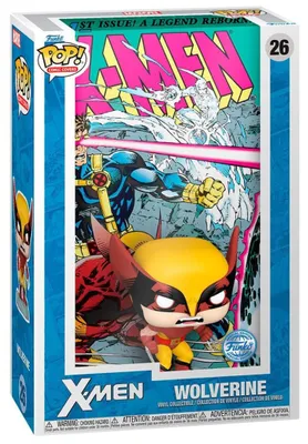 Obrázek produktu pro Funko POP! Figurka z vinylu s motivem obálky komiksu Marvel X-Men, Wolverine (exkluzivní)