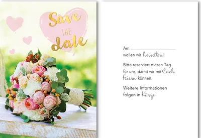 Produktbild von Einladung - 5 Einladungskarten im Format 10,5 x 15 cm mit 5