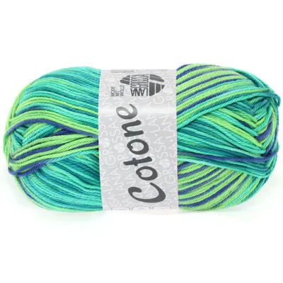 Produktbild von Cotone Print 311 | Smaragd/Hellgrün/Petrol/Royal