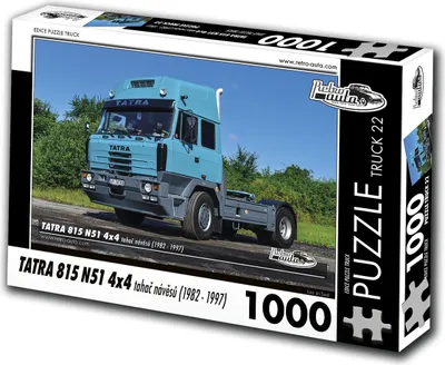 Obrázok produktu pre Puzzle TRUCK 22 - TATRA 815 N51 4x4 Sattelzugmaschine (1982 - 1997) 1000 dielikov