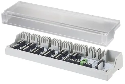 Produktbild von Oventrop Anschlussleiste 6 Regelzonen 24 V / 230 V Heizen