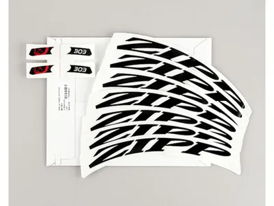 Produktbild von Zipp Aufkleberset 303 MY14 schwarz