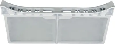 A lint filter for a dryer, shown from the front.