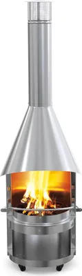 Produktbild von Gartenkamin Fuego 70 Edelstahl
