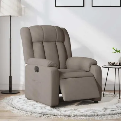 Produktbild von Relaxsessel Elektrisch Taupe Stoff 3205300