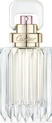 Obrázek produktu pro Cartier Carat, Ženy, 50 ml, Nedoplnitelná lahvička, Sprej, ALCOHOL, PARFUM (FRAGRANCE), AQUA (WATER), ETHYLHEXYL METHOXYCINNAMATE, LINALOOL, GERANIOL,..., 1 kusů