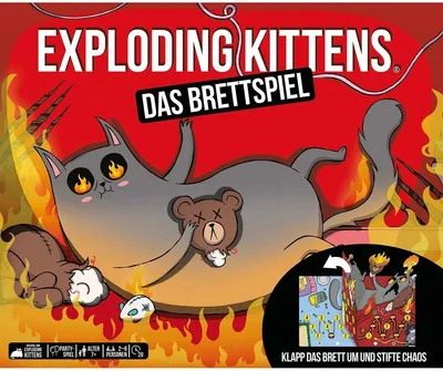 Produktbild von ASMODEE Exploding Kittens Brettspiel
