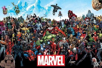 Plagát Marvel Universe 91,5x61cm