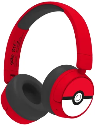 Produktbild von OTL Technologies Pokémon PK1000, Verkabelt & Kabellos, Gaming, 160 g, Kopfhörer, Rot, Weiß