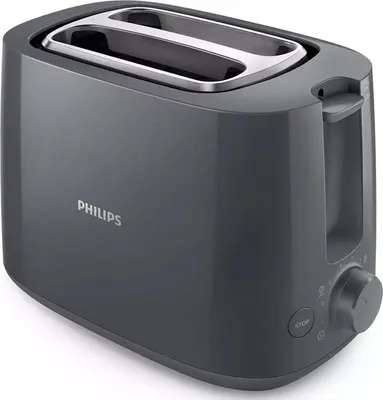 Image de Philips Daily Collection HD2581/10 Grille-pain gris